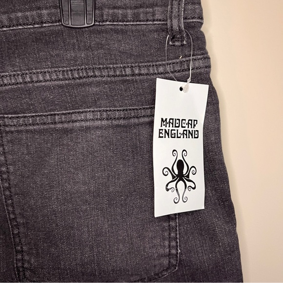 NWT Madcap England brand grey Men’s Bell Bottom/Flares - 38 waist, 32 Length - Picture 4 of 5